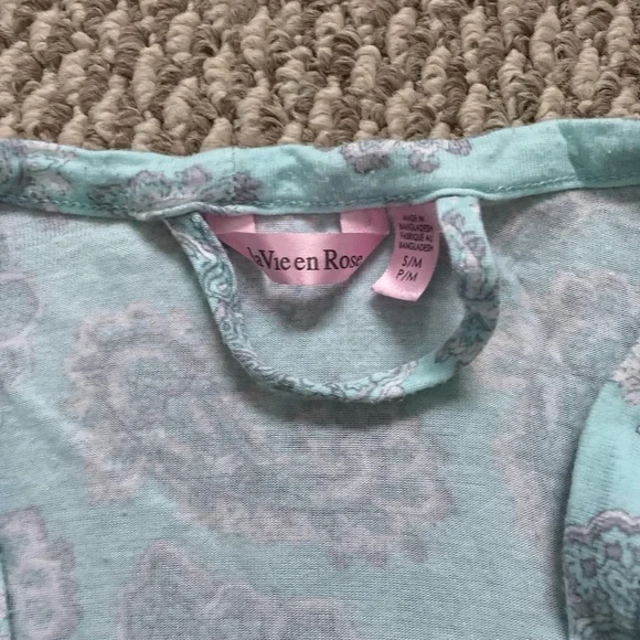 PAISLEY LOUNGE ROBE - Picture 2 of 3